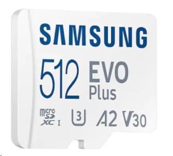 Karta Samsung micro SDXC 512 GB EVO Plus + SD adaptér1