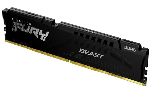 KINGSTON DIMM DDR5 16GB 6400MT/ s CL32 ECC FURY Beast EXPO Černá1