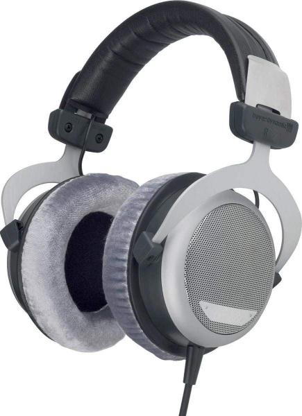 Beyerdynamic DT 880 Edition 32 Ohm sluchátka přes hlavu,  citlivost 96 dB,  polootevřená,  3, 5mm jack,  šedá