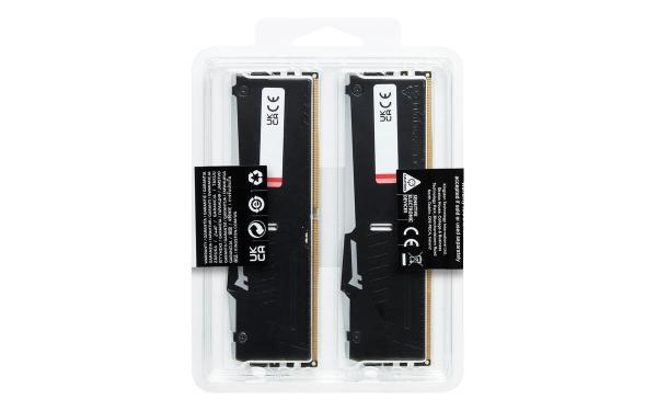 KINGSTON DIMM DDR5 64GB (Kit of 2) 6000MT/s CL30 Non-ECC FURY Beast RGB EXPO, Černá3