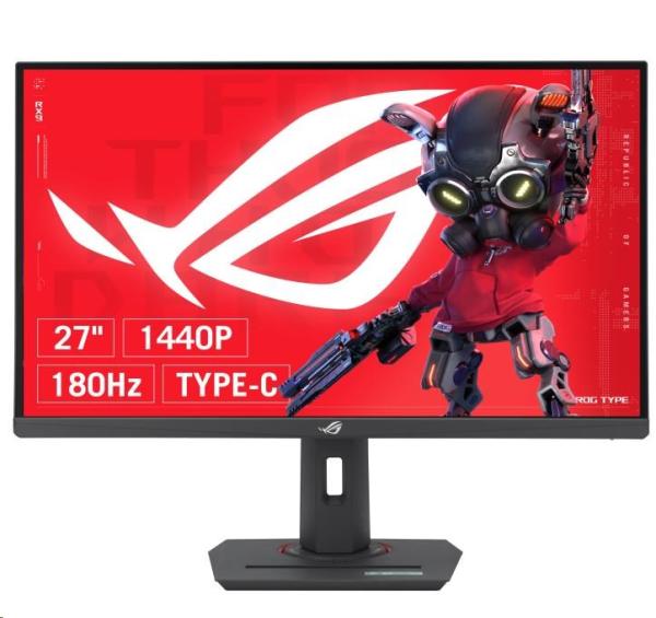 ASUS LCD 27" XG27ACS ROG Strix  2560x1440 180Hz 1ms (GTG) Fast IPS USB Type-C G-Sync compatible,  DP,  HDMI5