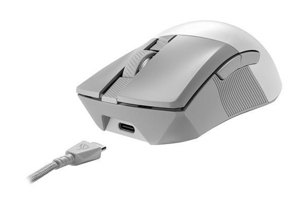 ASUS myš ROG GLADIUS III Wireless Aimpoint White (P711),  RGB,  Bluetooth,  bílá5