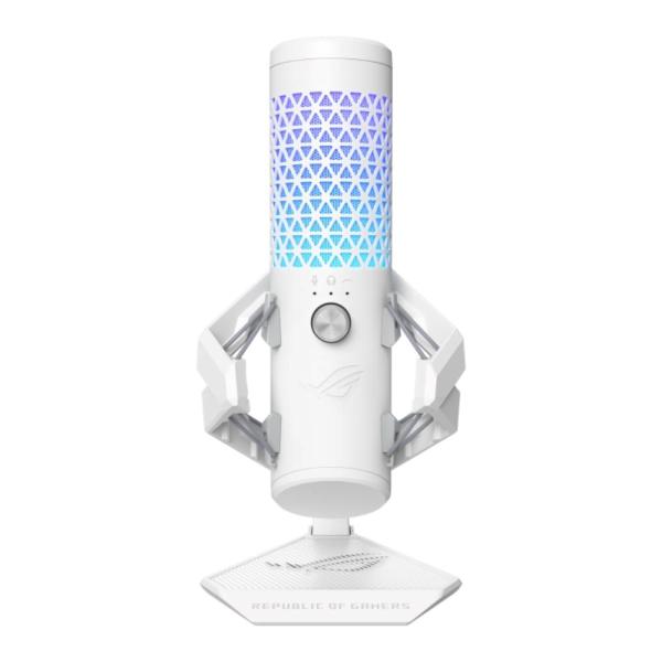 ASUS mikrofon ROG Carnyx,  drátový,  USB,  bílá