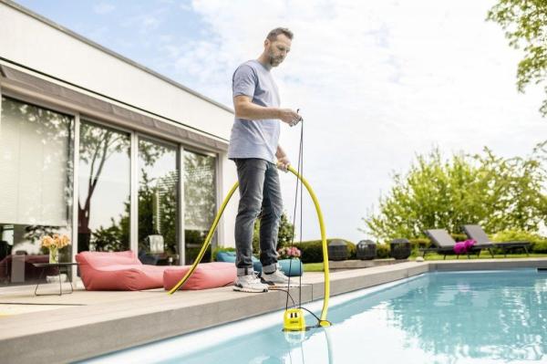 Karcher SP 9.000 Flat ponorné čerpadlo,  280 W,  max hloubka sání 7 m,  9000 l/ hod,  plovákový spínač1