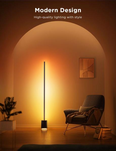 Govee Floor Lamp Pro RGBICWW LED lampa s reproduktorem + ovladač6