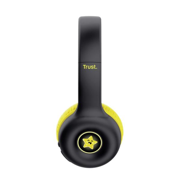 TRUST bezdrátová sluchátka Nouna,  Bluetooth,  Černá5