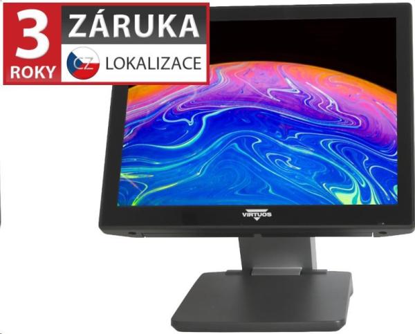 AerXPOS PP-9735L, 15" 4:3 LCD LED, sivý