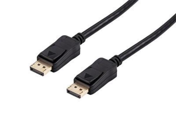 C-TECH kabel DisplayPort 1.4,  8k@60Hz,  M/ M,  1m