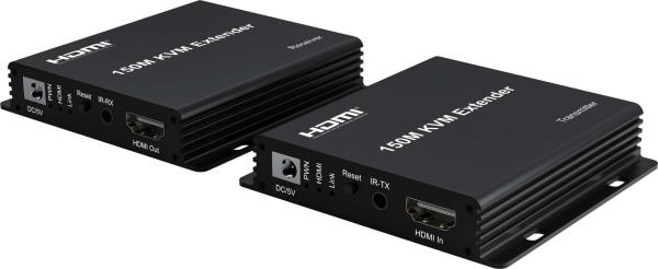 PremiumCord HDMI KVM extender přes Cat5e/ 6,  FULL HD 1080p,  na 150m2