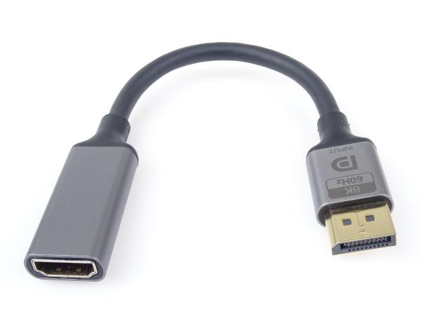 PremiumCord adaptér DisplayPort - HDMI, 8K@60Hz, 4K@144Hz Male/Female, 20cm