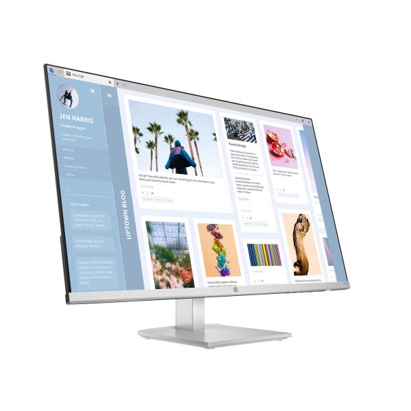 HP LCD 527sh, IPS matný 27" FHD 1920x1080, 300nit, 5ms, VGA, HDMI, výškově nastavitelný2