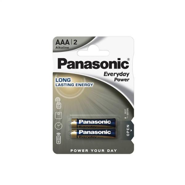 Panasonic Alkalická baterie LR03EPS/ 2BP Everyday Power (Blistr 2 ks)