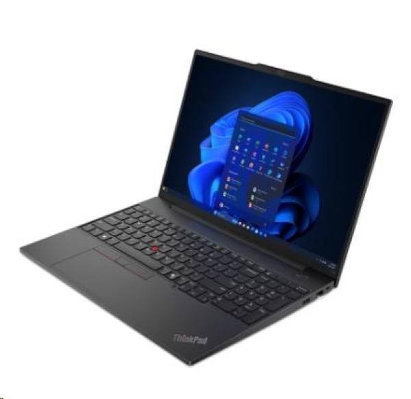 LENOVO NTB ThinkPad E16 Gen 2 - Ryzen™ 5 7535HS,16" WUXGA IPS,16GB,512SSD,HDMI,AMD Radeon™ 660M,W11P,3Y Onsite1