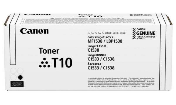 CANON TONER T10 BLACK pro i-SENSYS X C1533i,  C1533iF,  C1538i,  C1538Fi  (13 000 str.)