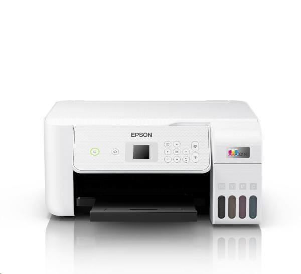 EPSON tiskárna ink EcoTank L3286, 5760x1440dpi, A4, 33ppm, USB, Wi-Fi, sken, bílá