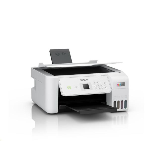 EPSON tiskárna ink EcoTank L3286, 5760x1440dpi, A4, 33ppm, USB, Wi-Fi, sken, bílá2