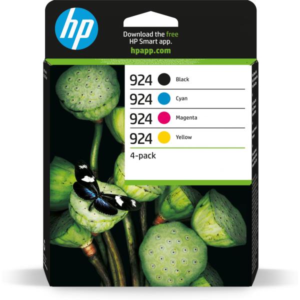 HP originál ink 6C3Z1NE, HP 924, CMYK, 500/3*400str.