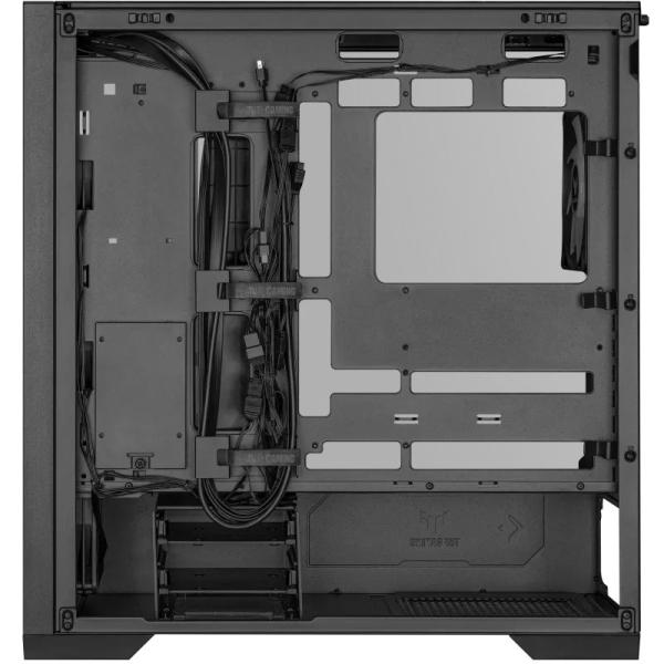 ASUS case TUF GAMING CASE (GT302) TG,  Mid Tower,  4x 140mm ARGB Fan,  černá9
