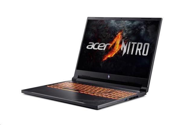 ACER NTB Nitro V 16 (ANV16-41-R5KY),  Ryzen 5 8645HS, 16" 1920x1200, 16GB, 1TB SSD, NVIDIA GeForce RTX 4060, W11H, Black2