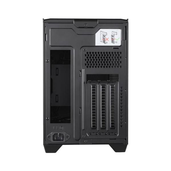 Cooler Master case NR200P V2 mini-ITX,  2x USB 3.2 Gen1,  1x USB-C 3.2 Gen2x2,  černá7