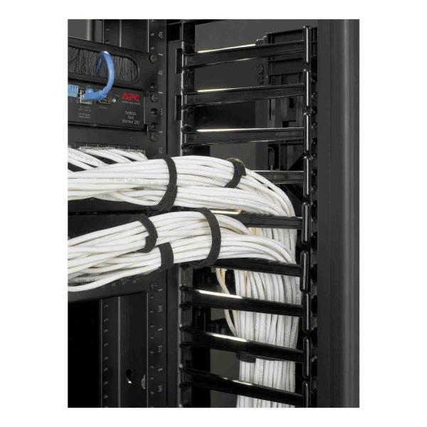 APC Valueline,  Vertical Cable Manager for 2 & 4 Post Racks,  84"H X 6"W,  Double-Sided with Doors2