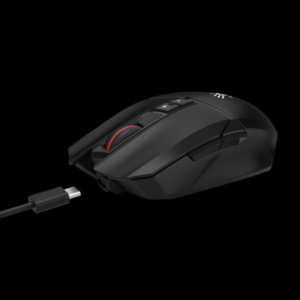A4tech Bloody Myš R36 Ultra,  bezdrátová herní myš,  12000 DPI,  USB,  Černá