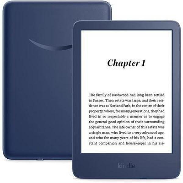 Amazon Kindle Touch (2022) 16GB - 6"" - Modrá - s reklamami