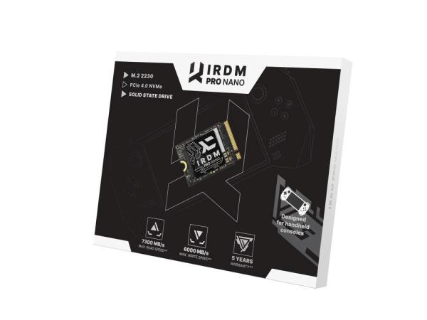 GOODRAM SSD IRDM PRO NANO 512GB PCIe 4X4 M.2 2230 RETAIL3