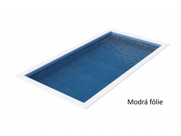 Kompletní bazénový set CF BLOCK DELUXE 7, 0 x 3, 5 x 1, 5 m  0, 8 mm - šedá fólie9