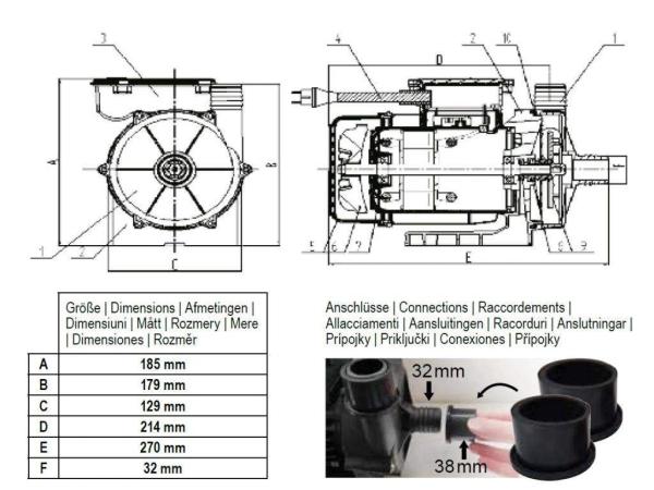 Čerpadlo pískové filtrace Planet Pool SFA 4 - 200W10