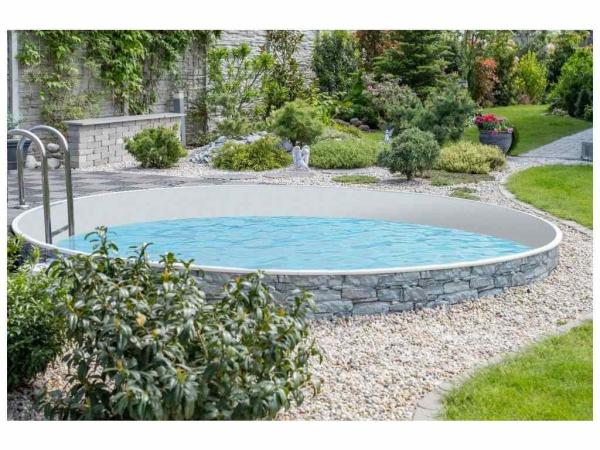 Bazénová fólie Grey pro bazén O 3, 6 m x 0, 92 m - GREY,  0, 25 mm1