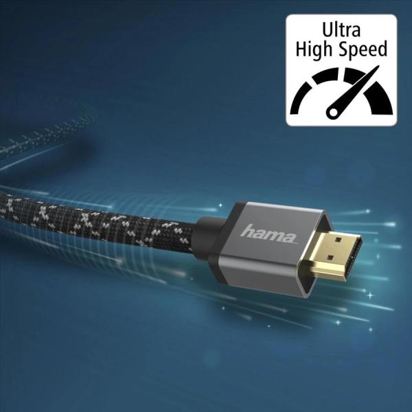 Hama HDMI kábel Ultra High Speed 8K 1, 0 m,  Prime Line2