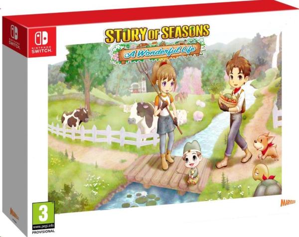 Nintendo Switch hra STORY OF SEASONS: A Wonderful Life - Limited Edition