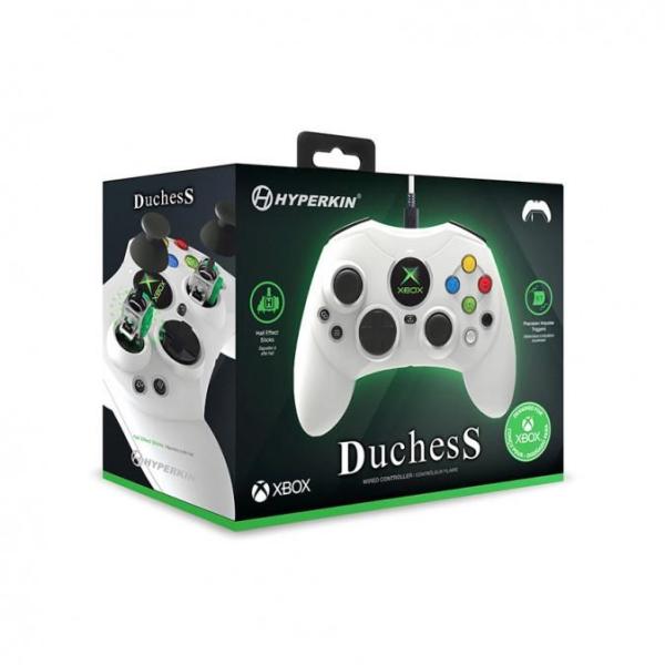 Hyperkin Duchess Wired Controller for Xbox Series|One/ Win 11|10 (White) Licensed by Xbox1
