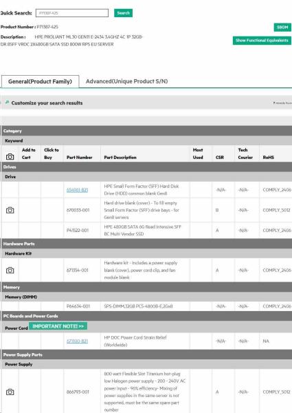 HPE PL ML30g11 E-2434 (3.4G/ 4C/ 8T) 1x32G (P64339) 2x480G 8SFF-HP VROC 1x800W NBD311 Smart Choice5