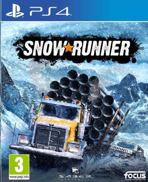 PS4 hra SnowRunner 
