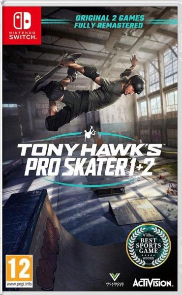 Switch hra Tony Hawk"s Pro Skater 1+2 
