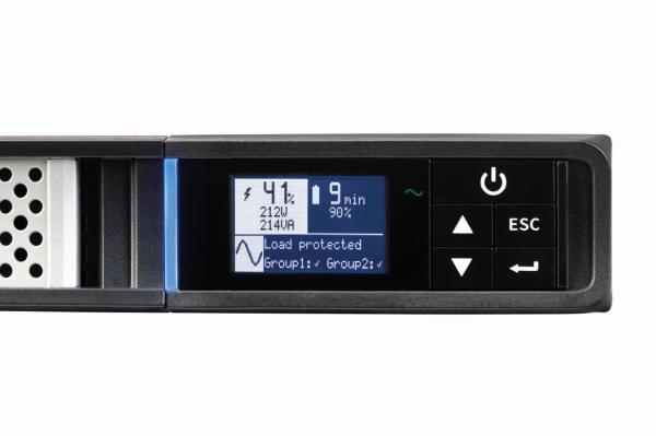 Eaton 5P 850i Rack1U,  gen2,  UPS 850VA /  680W,  4 zásuvky IEC C13,  LCD2