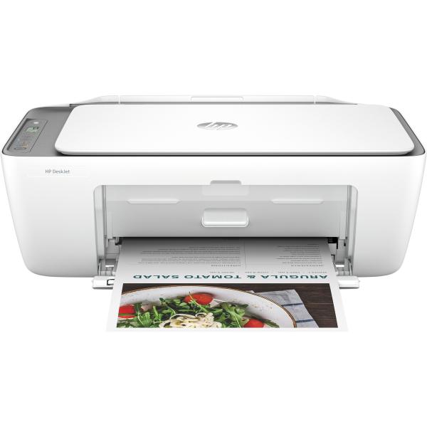 BAZAR - HP All-in-One Deskjet 2820e HP+ Cement (A4,  7, 5/ 5, 5 ppm,  USB,  Wi-Fi,  BT,  Print,  Scan,  Copy) - Poškozený obal (Ko12