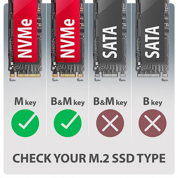 AXAGON EEM2-20G,  USB-C 20Gbps - M.2 NVMe SSD kovový ARMORED box3