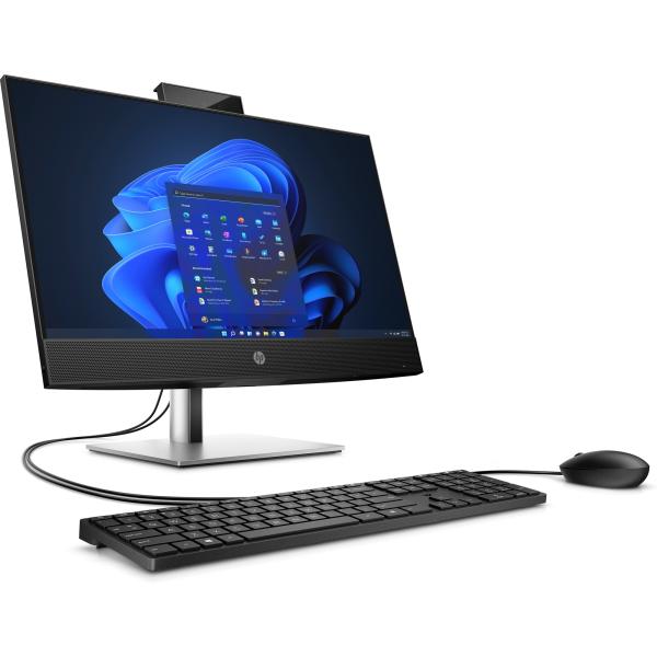 HP AIO ProOne 440G9 23.8NT i3-14100T,  1x8GB,  512GB M.2,  Intel HD DP+HDMI IN,  WiFi 6+BT,  usb kl. myš,  120W, FDOS, 3y onsite7