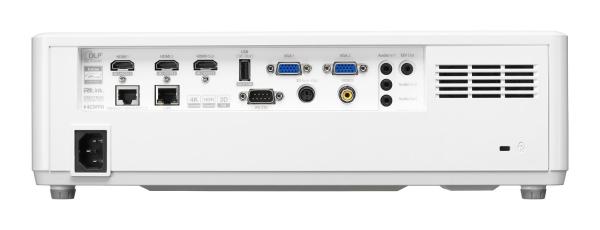 Optoma projektor ZU607T (DLP, LASER, WUXGA, 6500 ANSI, 300 000:1, 2xHDMI, 2xVGA, RS232, LAN, 2x15W speaker)1