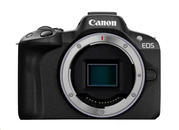 Canon EOS R50 černý + RF-S 18-45 IS STM + Bag + SD (Travel Kit) - poskozen obal2