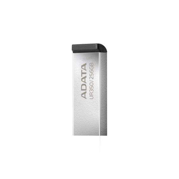 ADATA Flash Disk 256GB UR350,  USB 3.2,  stříbrno-černá2