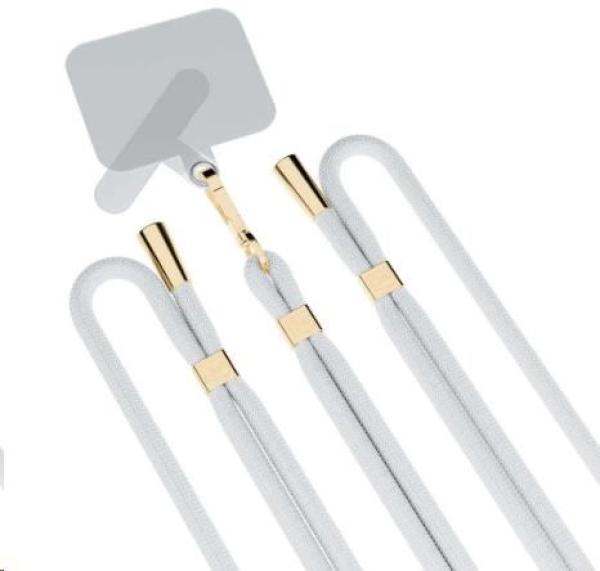 3mk EasyClip White (gold)3