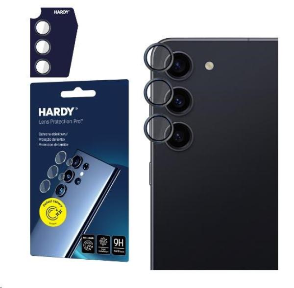 3mk ochrana kamery HARDY Lens Protection Pro pro Galaxy S23 S23+ Black