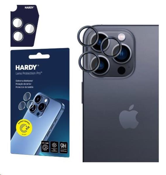 3mk ochrana kamery HARDY Lens Protection Pro pro iPhone 13 Pro 13 Pro Max Graphite Gray