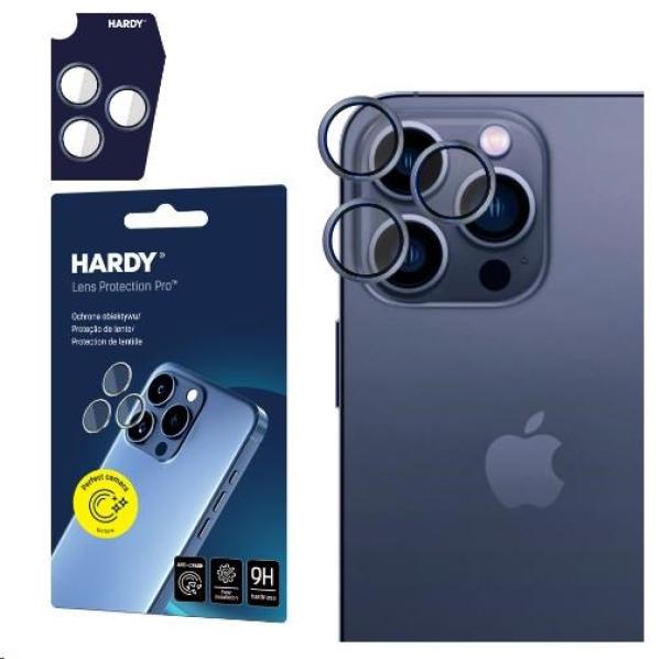 3mk ochrana kamery HARDY Lens Protection Pro pro iPhone 15 Pro Max Blue