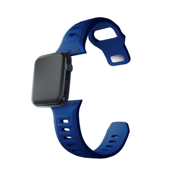 3mk Silicone Watch Strap pro Apple 38/ 40/ 41 mm Blue3