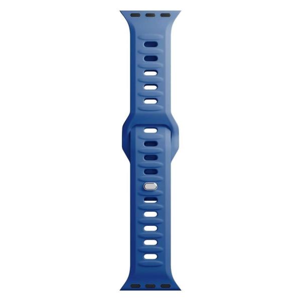 3mk Silicone Watch Strap pro Apple 38/40/41 mm Blue6